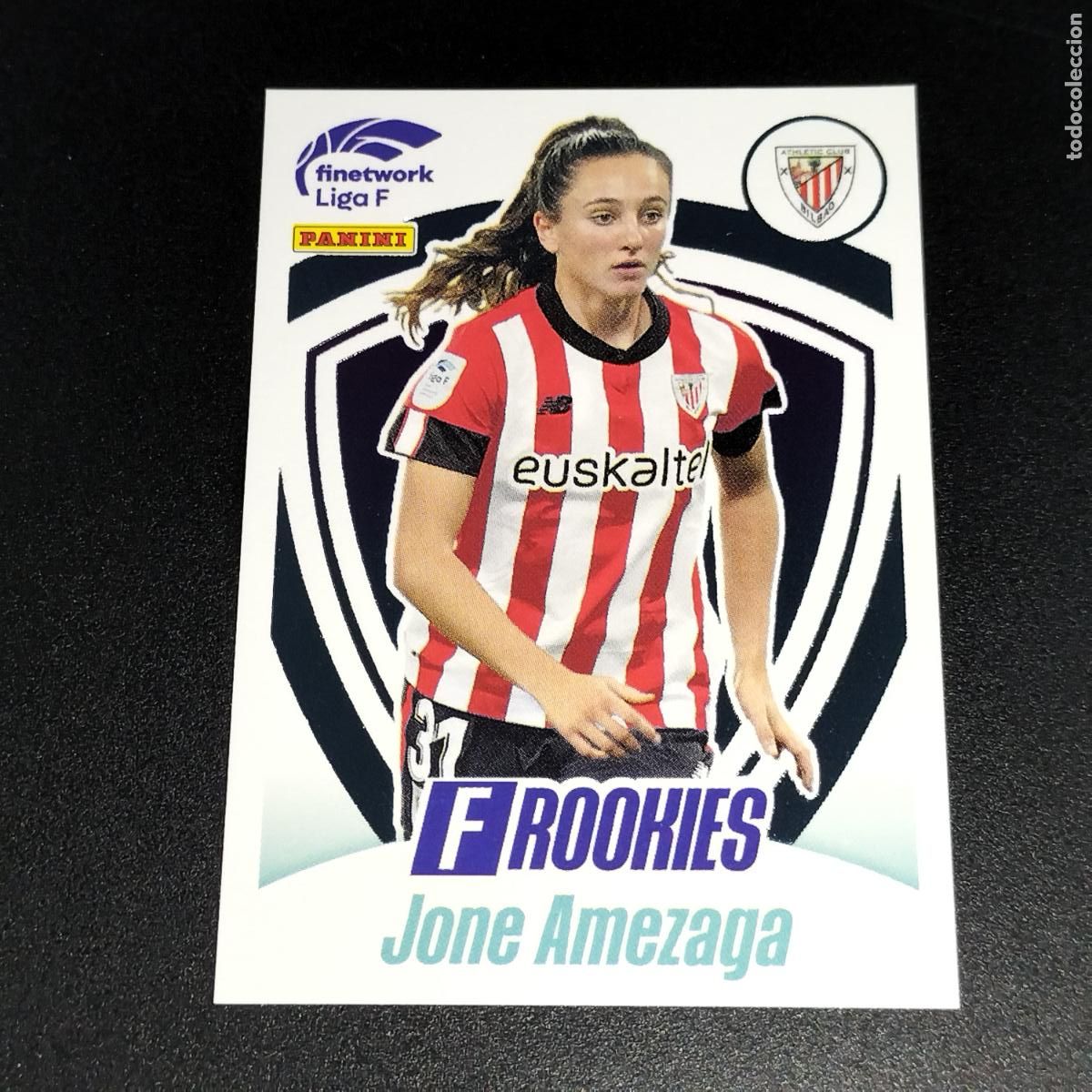 Cromos de f&uacute;tbol: N&ordm; 363 JONE AMEZAGA ATHLETIC BILBAO CROMOS FINETWORK LIGA F FEMENINA PANINI 2022 2023 22 23
