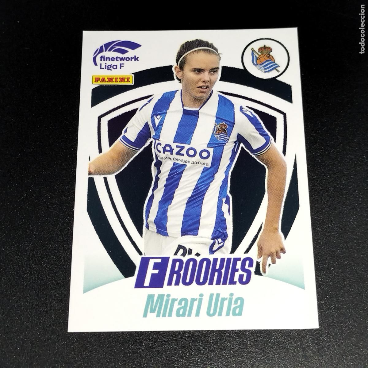 Cromos de f&uacute;tbol: N&ordm; 364 MIRARI URIA ROOKIES REAL SOCIEDAD CROMOS FINETWORK LIGA F FEMENINA PANINI 2022 2023 22 23