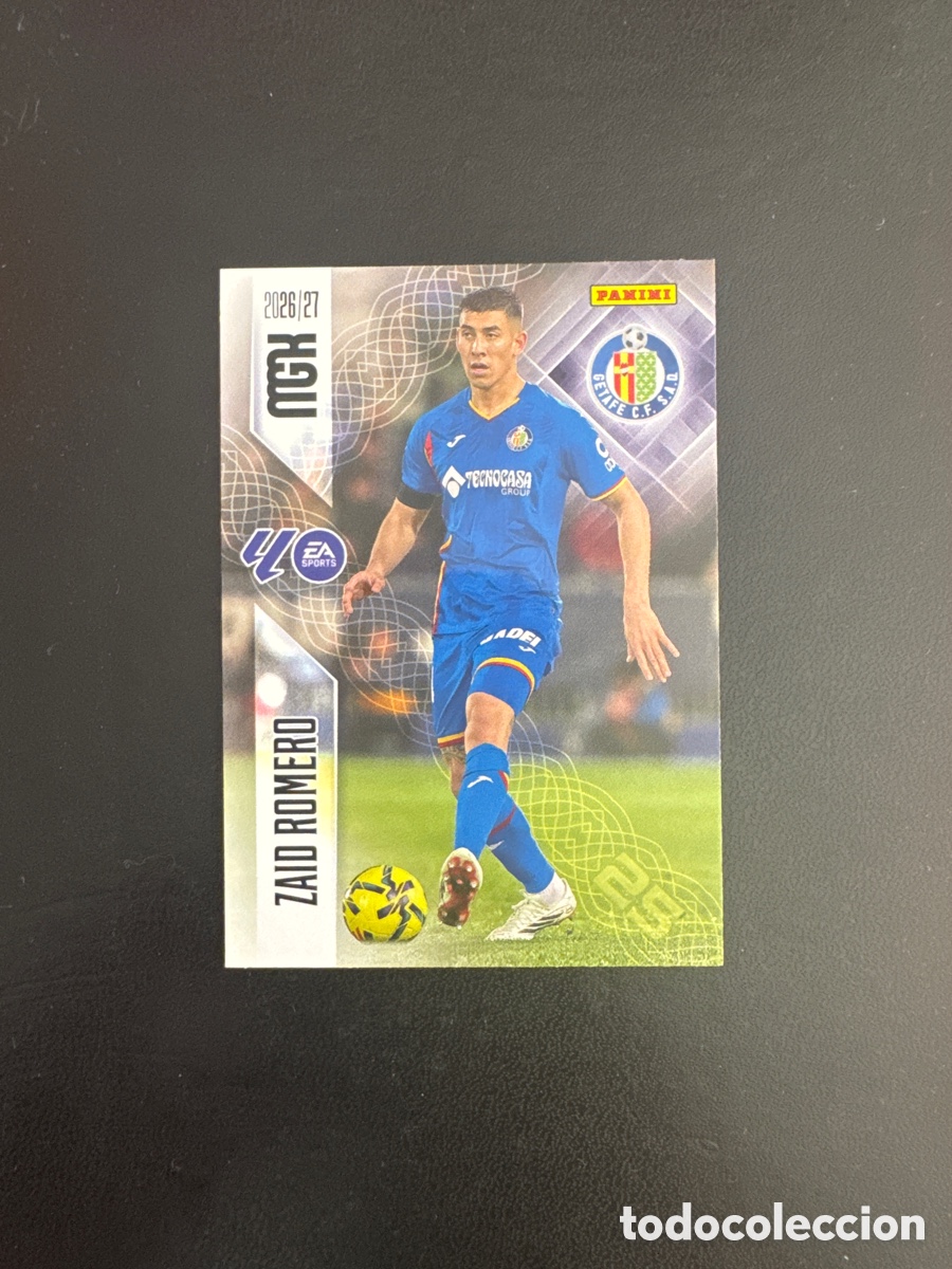 Cromos de f&uacute;tbol: ZAID ROMERO GETAFE NUMERO 188 MEGACRACKS 2026 2027