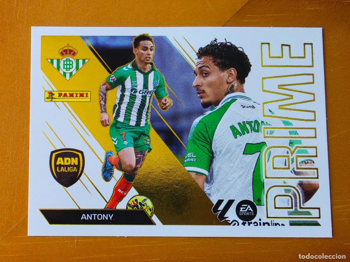Cromos de f&uacute;tbol: 1 Antony, Real Betis, ADN LaLiga Prime, Panini Ediciones Liga Este 2026 2027 26 27