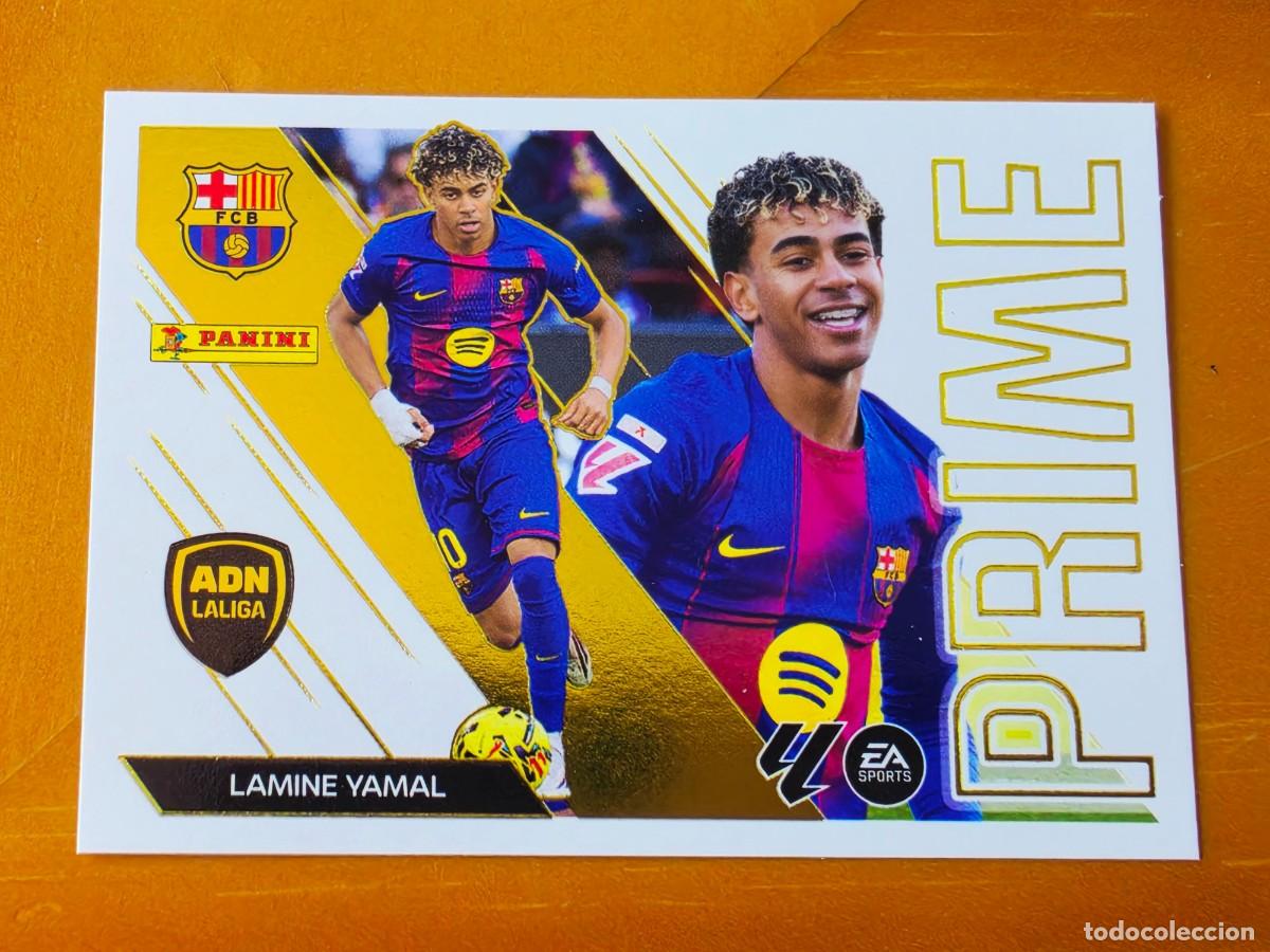 Cromos de f&uacute;tbol: 6 Lamine Yamal, FC Barcelona, ADN LaLiga Prime, Panini Ediciones Liga Este 2026 2027 26 27