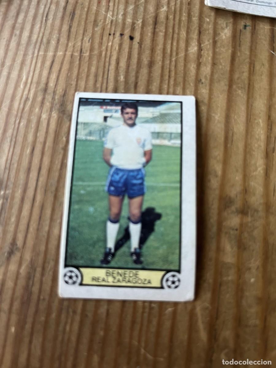 Figurine di Calcio: CROMO SIN PEGAR NUNCA PEGADO ALBUM LIGA ESTE 79 80 1979 1980 REAL ZARAGOZA BENEDE