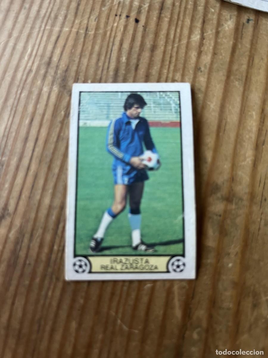 Figurine di Calcio: CROMO SIN PEGAR NUNCA PEGADO ALBUM LIGA ESTE 79 80 1979 1980 REAL ZARAGOZA IRAZUSTA