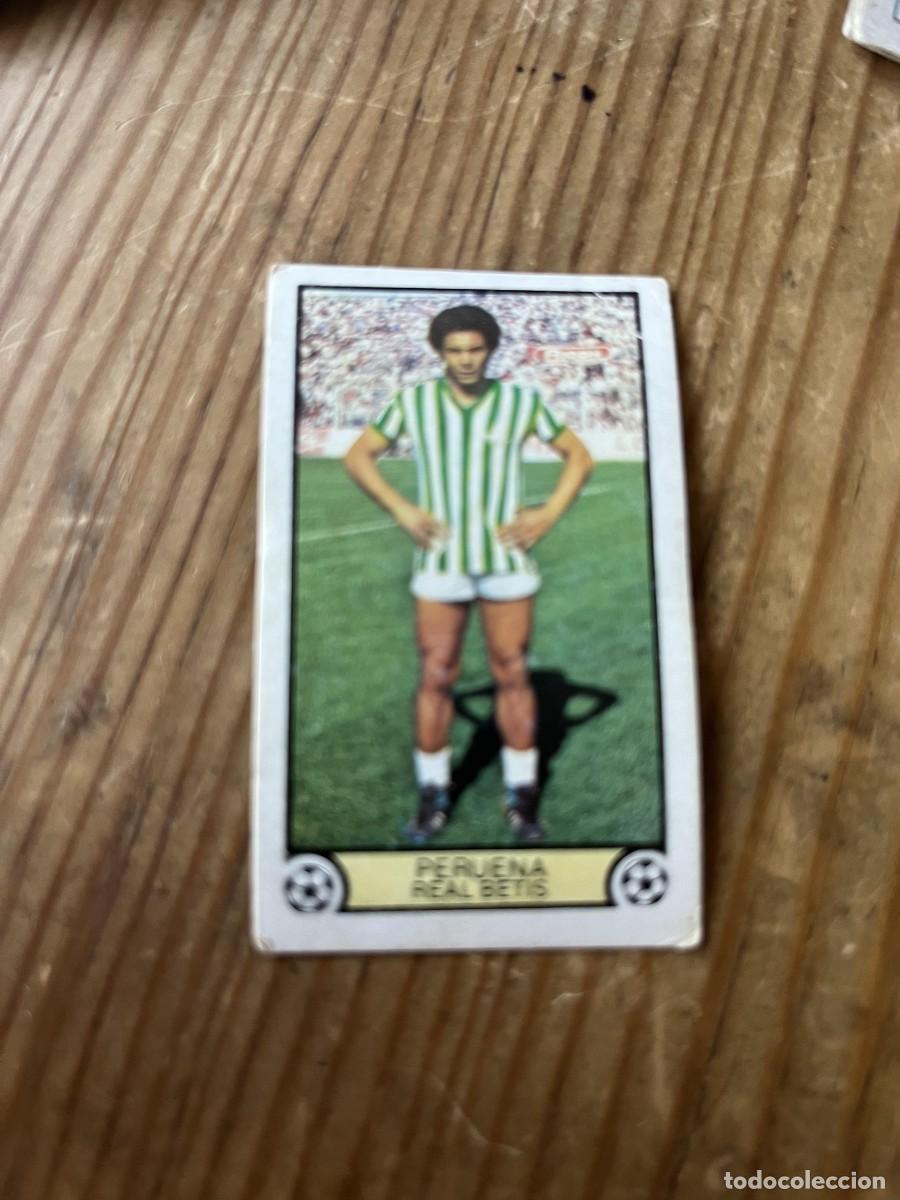 Cromos de f&uacute;tbol: CROMO SIN PEGAR NUNCA PEGADO ALBUM LIGA ESTE 79 80 1979 1980 REAL BETIS PERUENA