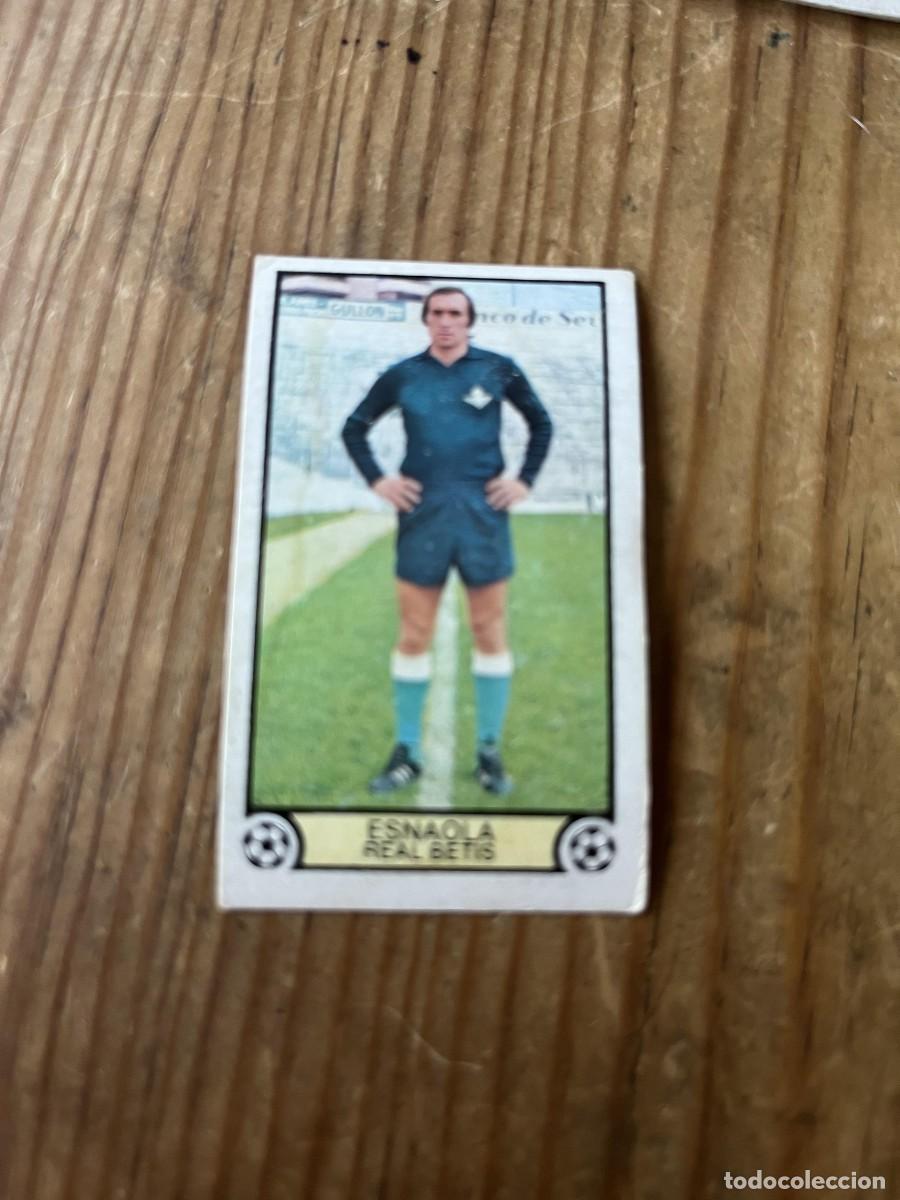 Cromos de f&uacute;tbol: CROMO SIN PEGAR NUNCA PEGADO ALBUM LIGA ESTE 79 80 1979 1980 REAL BETIS ESNAOLA