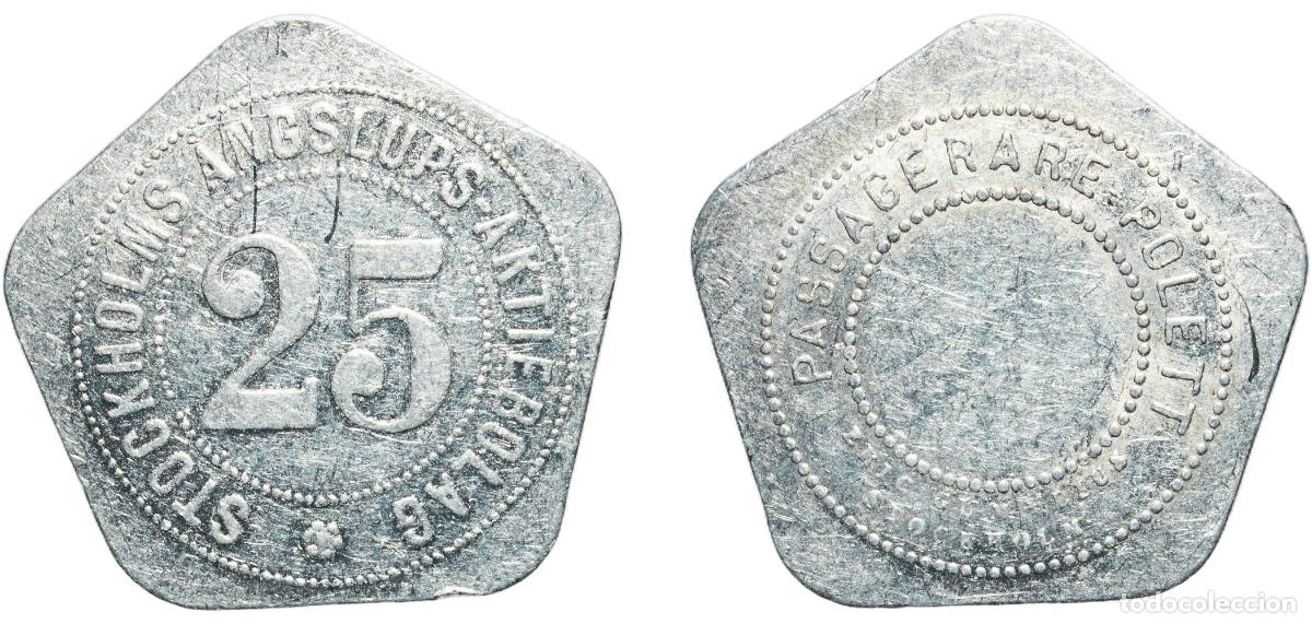 Cromos de f&uacute;tbol: 25 &Ouml;re - Stockholms &Aring;ngslups Aktiebolag