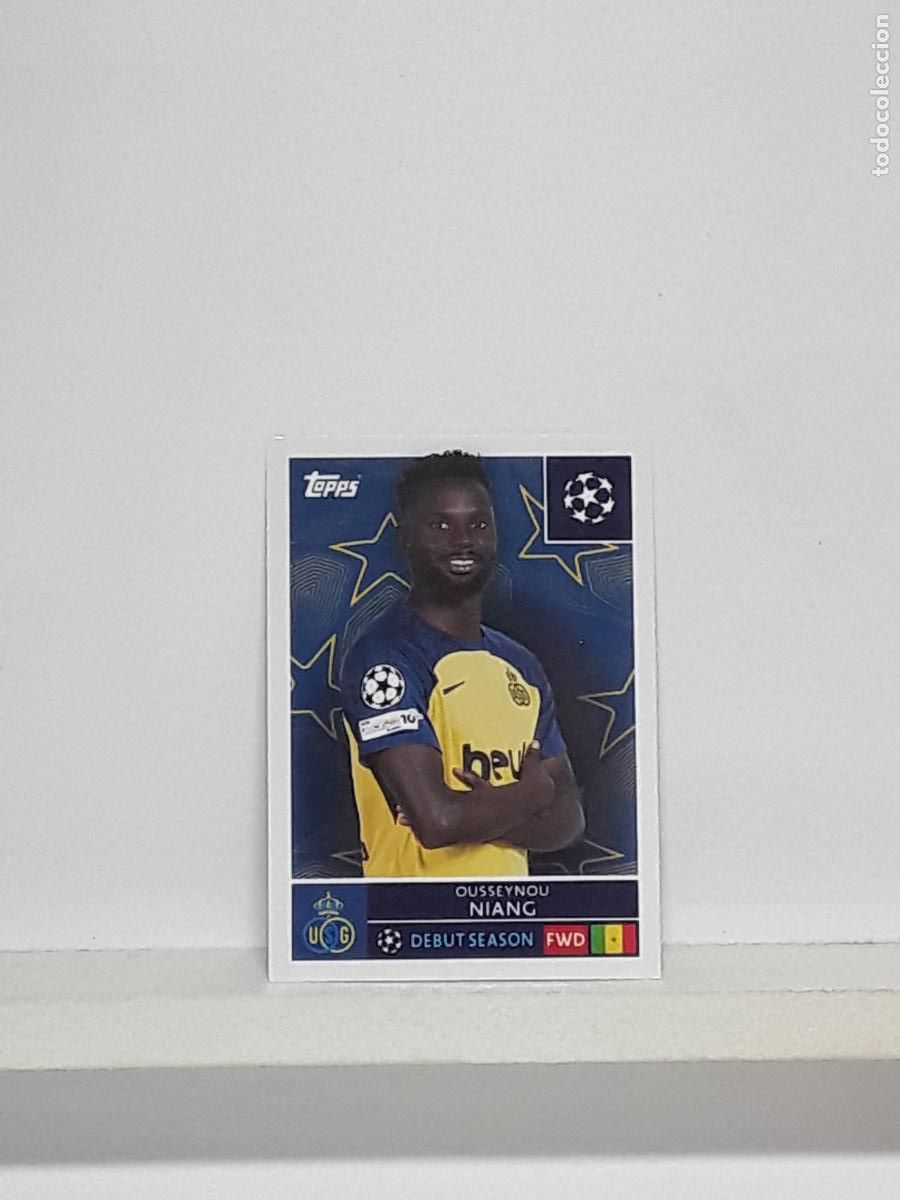 Football Stickers: CHAMPIONS STICKER 2025 2026 25 26 ALBUM TOPPS LEAGUE N 464 UNION SAINT-GILLOISE OUSSEYNOU NIANG
