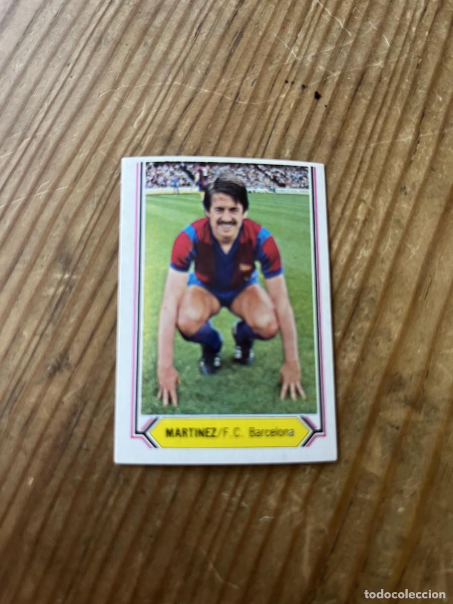 Football Stickers: CROMO SIN PEGAR NUNCA PEGADO ALBUM LIGA ESTE 80 81 1980 1982 BARCELONA MARTINEZ