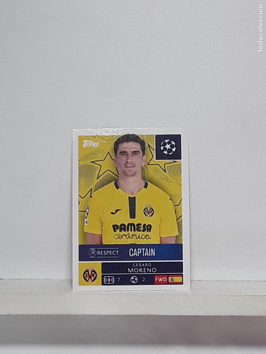 Football Stickers: CHAMPIONS STICKER 2025 2026 25 26 ALBUM TOPPS LEAGUE N 467 VILLARREAL GERARD MORENO