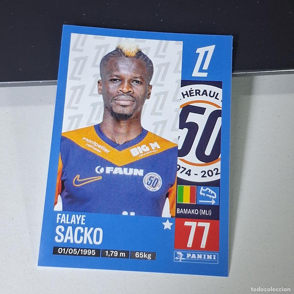 Cromos de Futebol: B43 273 FALAYE SACKO MONTPELLIER CROMO PANINI LIGUE 1 FOOT 24-25 LIGA FRANCIA 2024-2025