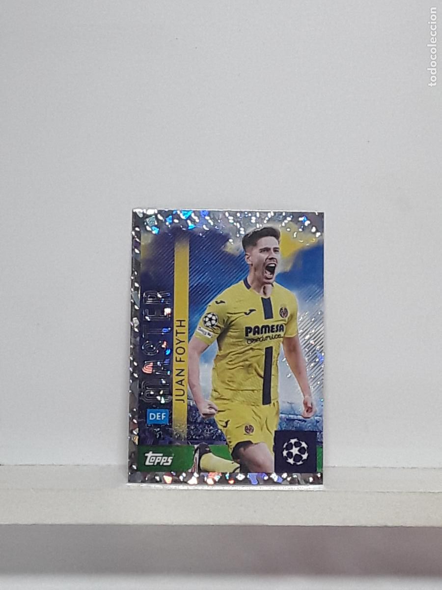 Figurine di Calcio: CHAMPIONS STICKER 2025 2026 25 26 ALBUM TOPPS LEAGUE N 472 VILLARREAL JUAN FOYTH