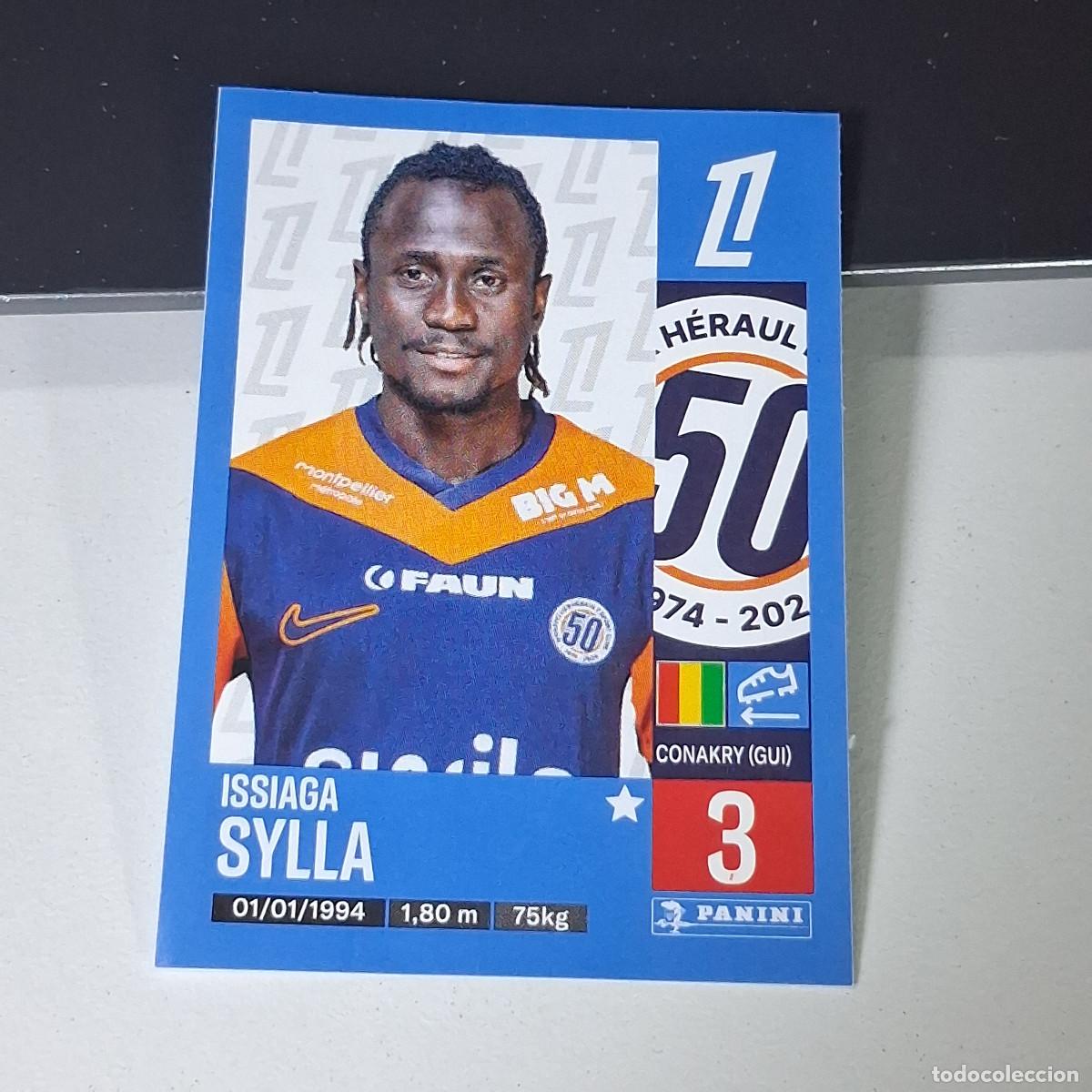 Figurine di Calcio: B43 275 ISSIAGA SYLLA MONTPELLIER CROMO PANINI LIGUE 1 FOOT 24-25 LIGA FRANCIA 2024-2025