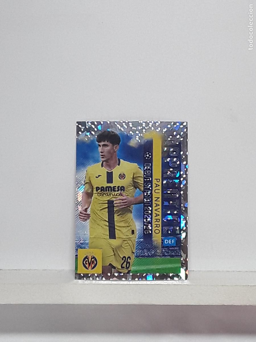 Cromos de Futebol: CHAMPIONS STICKER 2025 2026 25 26 ALBUM TOPPS LEAGUE N 473 VILLARREAL PAU NAVARRO