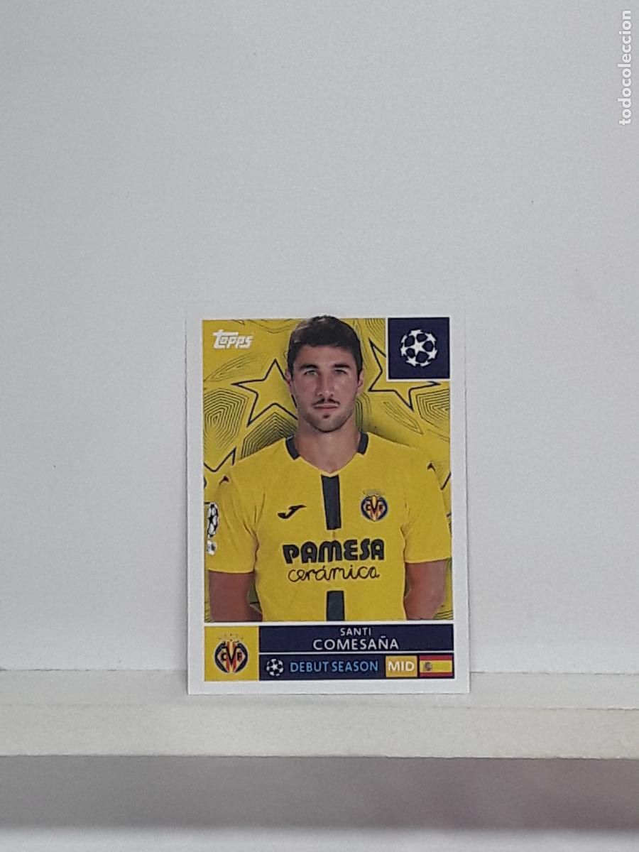 Cromos de Futebol: CHAMPIONS STICKER 2025 2026 25 26 ALBUM TOPPS LEAGUE N 474 VILLARREAL SANTI COMESA&Ntilde;A