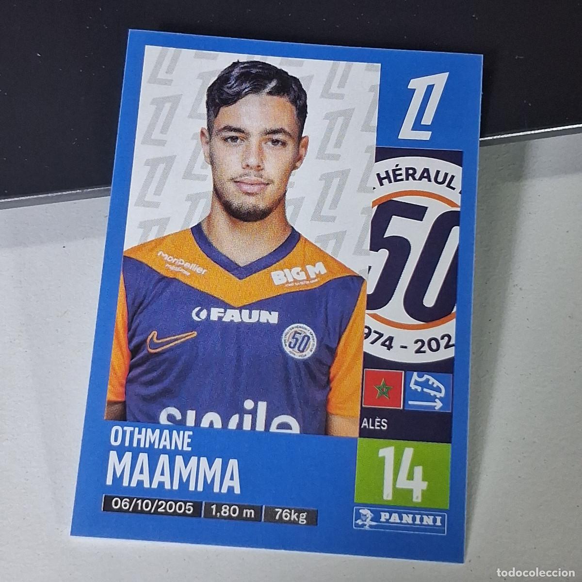 Cromos de Futebol: B43 288 OTHMANE MAAMMA MONTPELLIER CROMO PANINI LIGUE 1 FOOT 24-25 LIGA FRANCIA 2024-2025