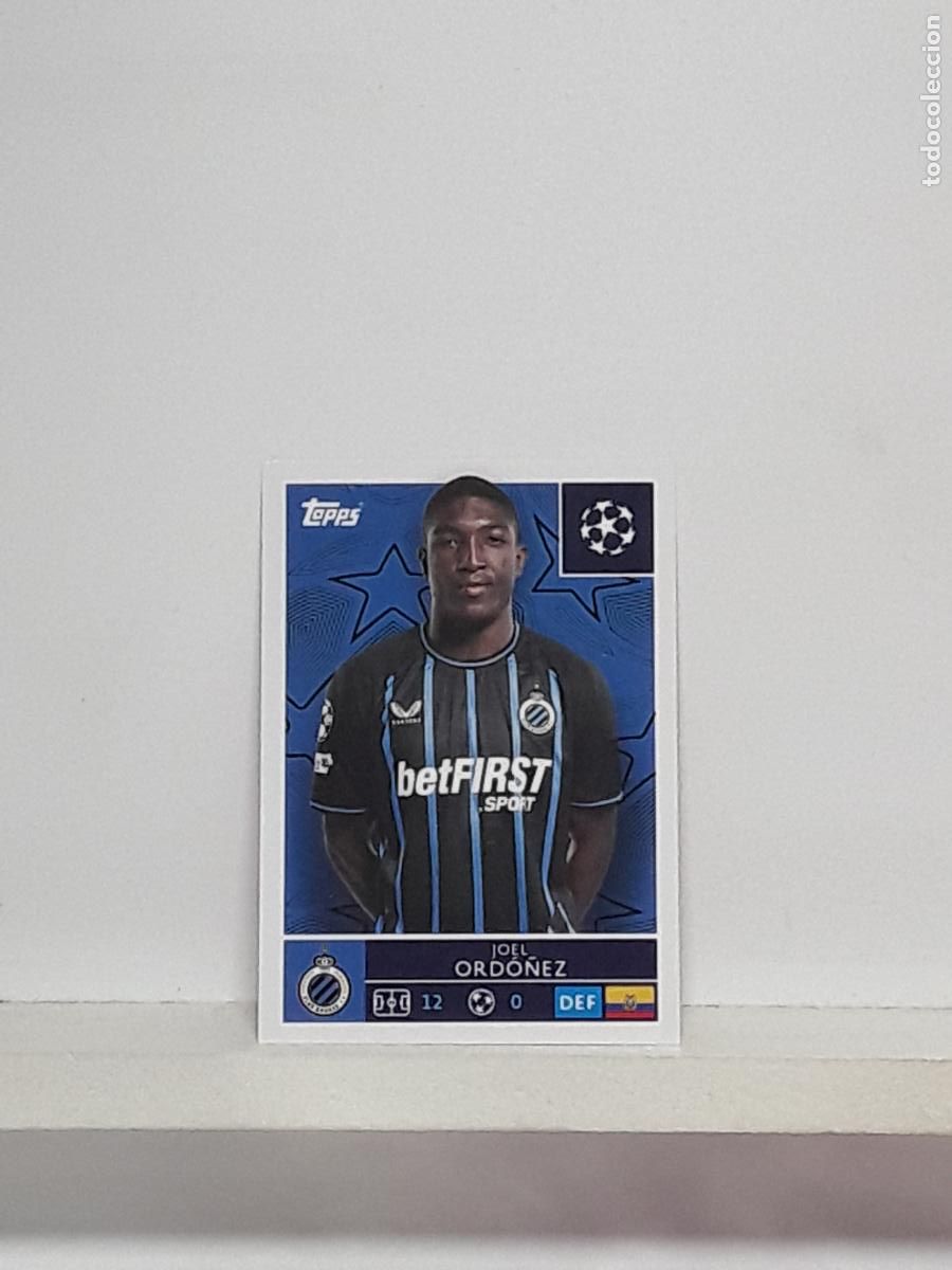 Cromos de f&uacute;tbol: CHAMPIONS STICKER 2025 2026 25 26 ALBUM TOPPS LEAGUE N 483 BRUGGE JOEL ORDO&Ntilde;EZ