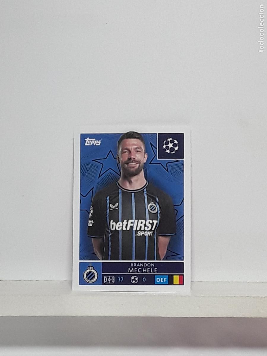 Cromos de f&uacute;tbol: CHAMPIONS STICKER 2025 2026 25 26 ALBUM TOPPS LEAGUE N 484 BRUGGE BRANDON MECHELE