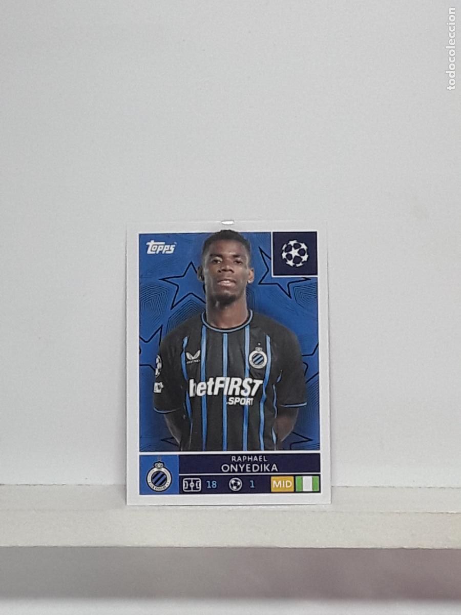 Cromos de f&uacute;tbol: CHAMPIONS STICKER 2025 2026 25 26 ALBUM TOPPS LEAGUE N 487 BRUGGE RAPHAEL ONYEDIKA