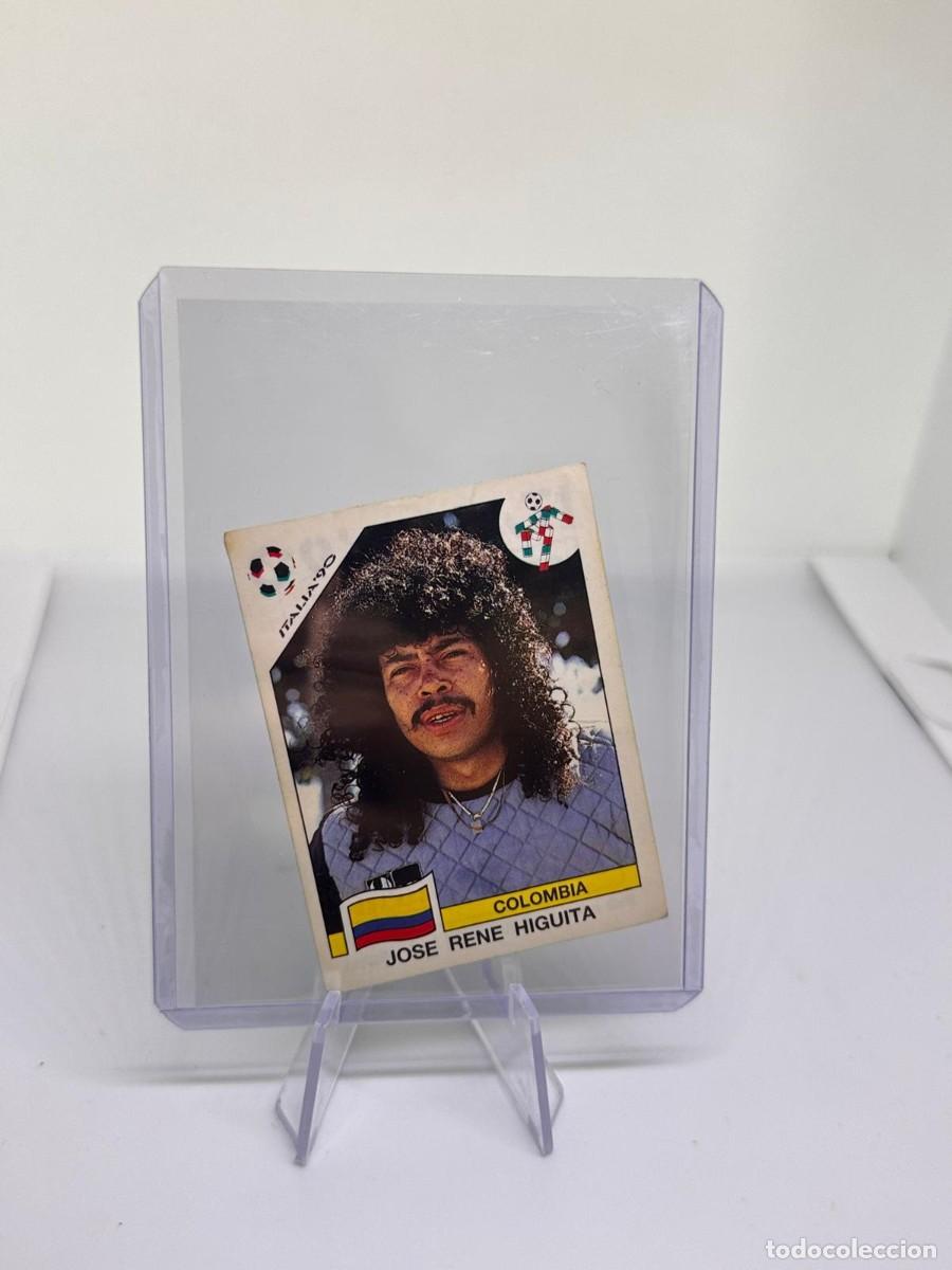 Cromos de f&uacute;tbol: Jose Rene Higuita Colombia Panini Italia 90 Sin Pegar