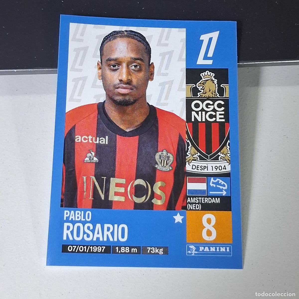 Cromos de f&uacute;tbol: B43 339 PABLO ROSARIO NICE CROMO PANINI LIGUE 1 FOOT 24-25 LIGA FRANCIA 2024-2025