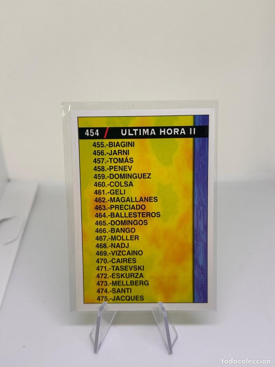 Cromos de f&uacute;tbol: Indice Ultima Hora II Mundicromo Fichas Liga 1998 99 Etoo Rookie