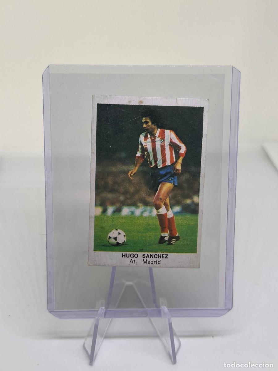 Cromos de Futebol: Hugo Sanchez Atletico de Madrid Cromos Cano Futbol 84 sin pegar