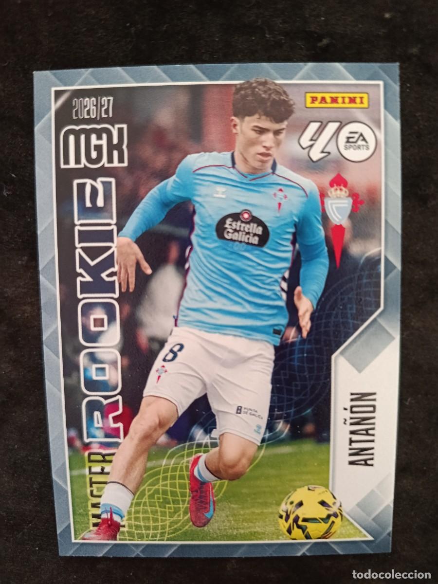 Cromos de Futebol: MGK 2026/27 MEGACRACKS PANINI. #407 ANTA&Ntilde;&Oacute;N &rdquo;MASTER ROOKIE&rdquo;. CELTA DE VIGO