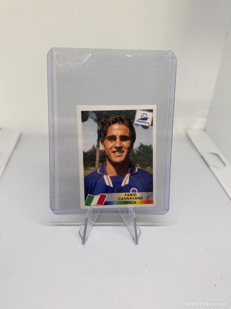 Cromos de Futebol: Fabio Cannavaro Italia 90 Panini France 98 Sin pegar