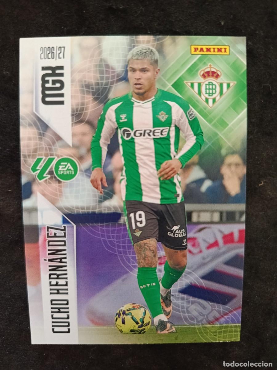 Cartes &agrave; collectionner de Football: MGK 2026/27 MEGACRACKS PANINI. #107 CUCHO HERN&Aacute;NDEZ. R.BETIS