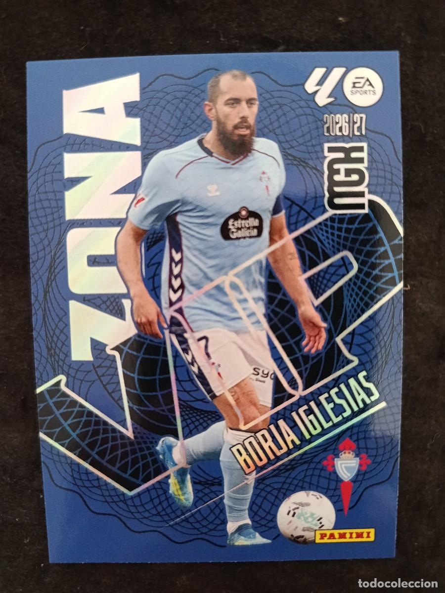 Cartes &agrave; collectionner de Football: MGK 2026/27 MEGACRACKS PANINI. #389 BORJA IGLESIAS &rdquo;ZONA VIP&rdquo;. CELTA DE VIGO
