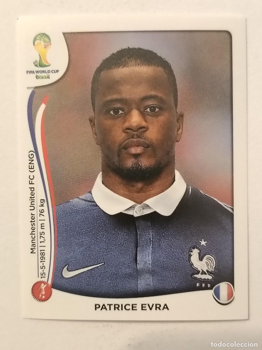 Cromos de f&uacute;tbol: #377 EVRA (FRANCIA) MUNDIAL BRASIL 2014 PANINI