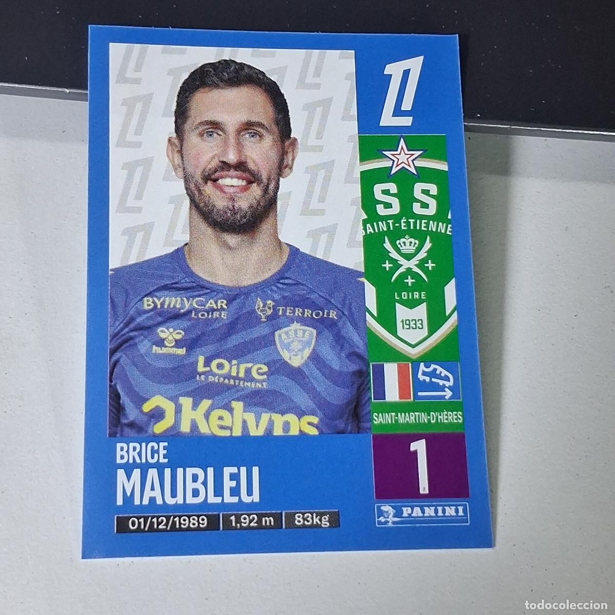 Cromos de f&uacute;tbol: B43 438 BRICE MAUBLEU SAINT-ETIENNE CROMO PANINI LIGUE 1 FOOT 24-25 LIGA FRANCIA 2024-2025