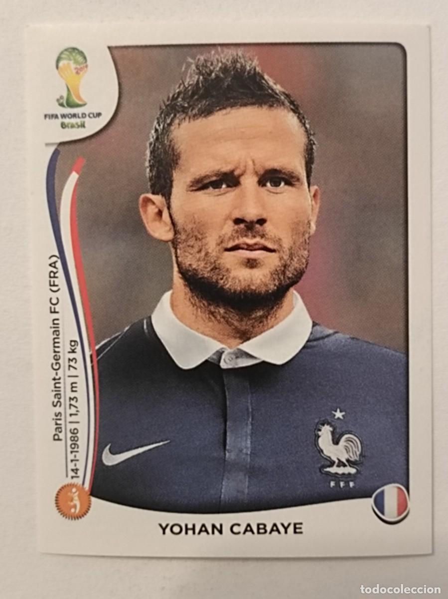 Cromos de f&uacute;tbol: #384 CABAYE (FRANCIA) MUNDIAL BRASIL 2014 PANINI