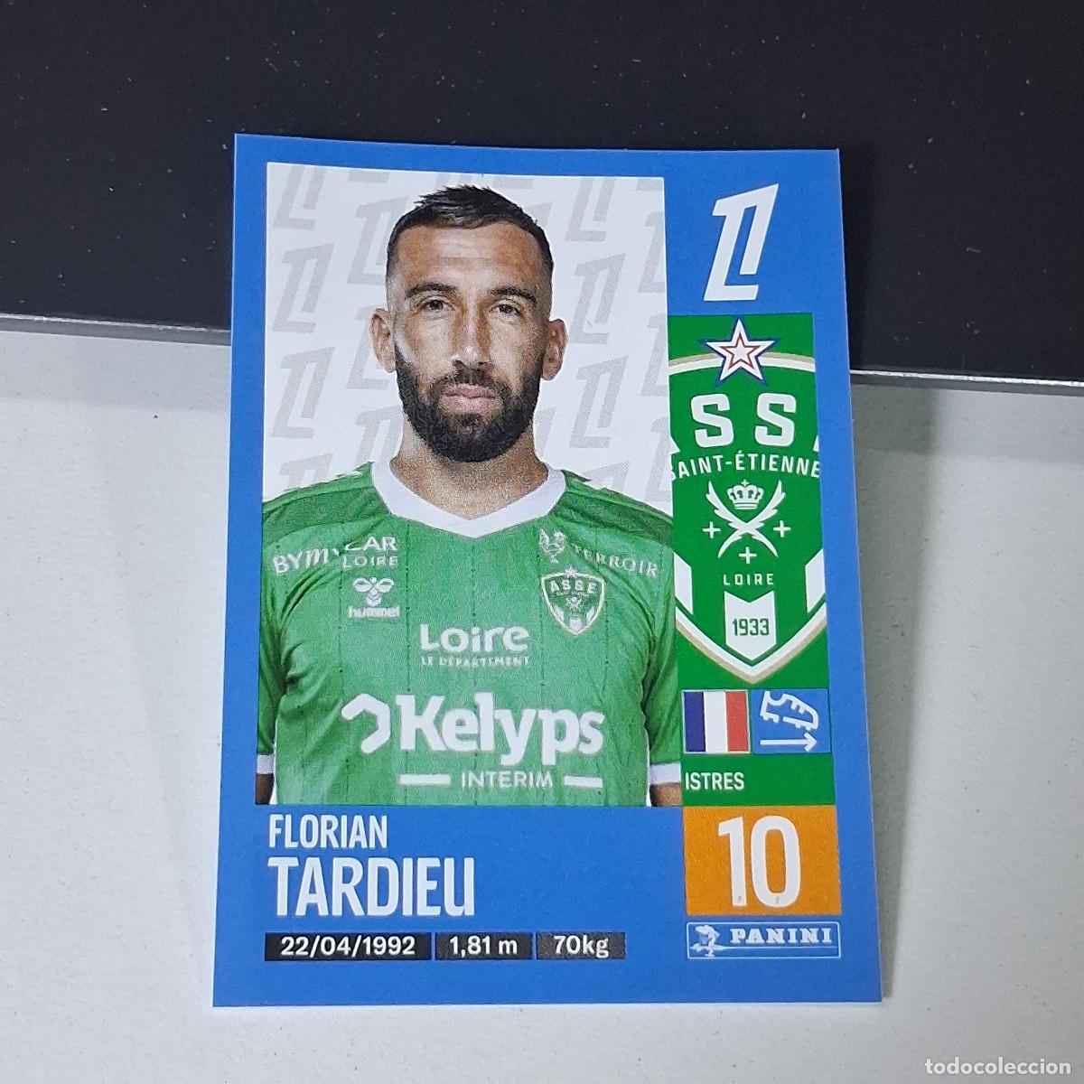 Cromos de f&uacute;tbol: B43 453 FLORIAN TARDIEU SAINT-ETIENNE CROMO PANINI LIGUE 1 FOOT 24-25 LIGA FRANCIA 2024-2025