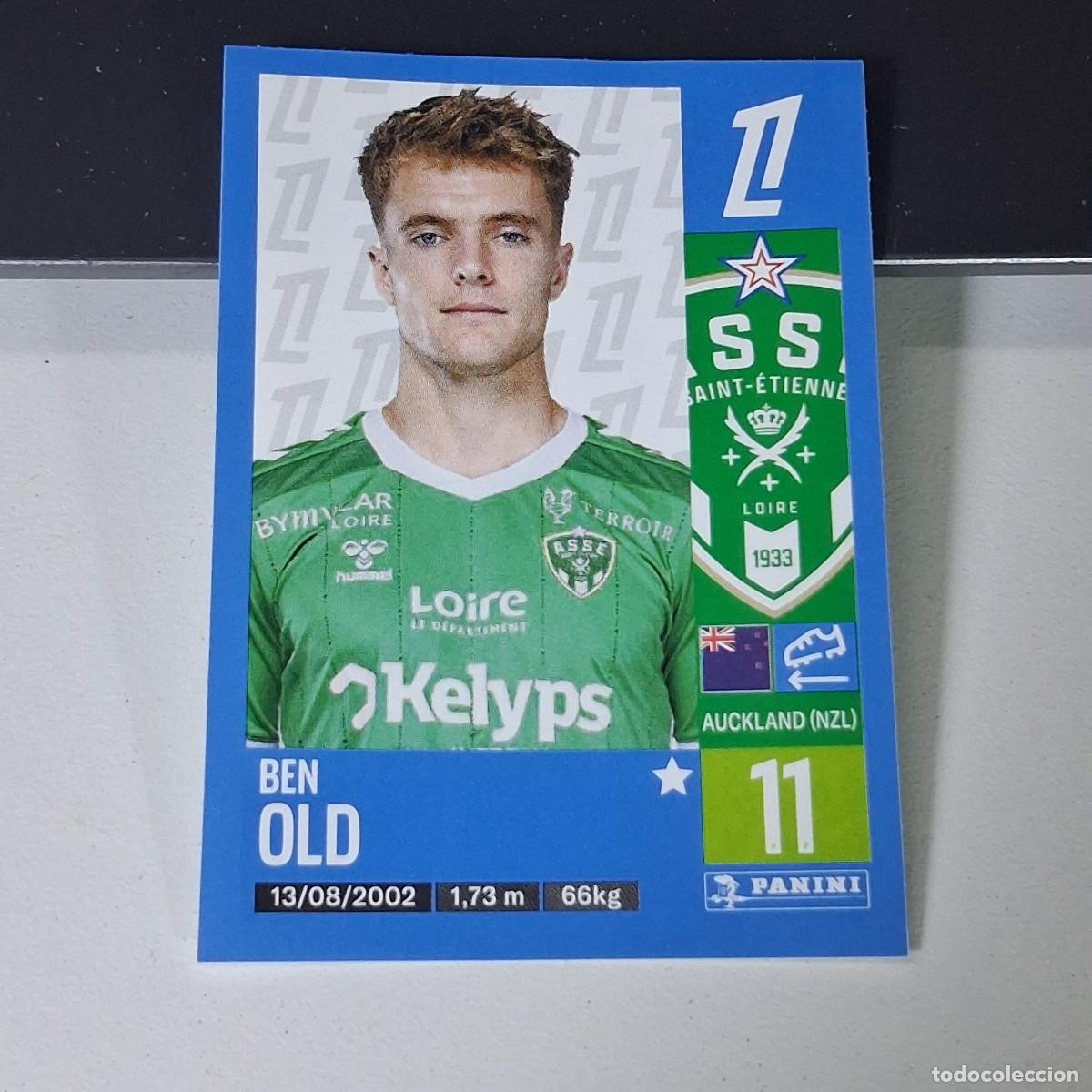 Cromos de f&uacute;tbol: B43 457 BEN OLD SAINT-ETIENNE CROMO PANINI LIGUE 1 FOOT 24-25 LIGA FRANCIA 2024-2025