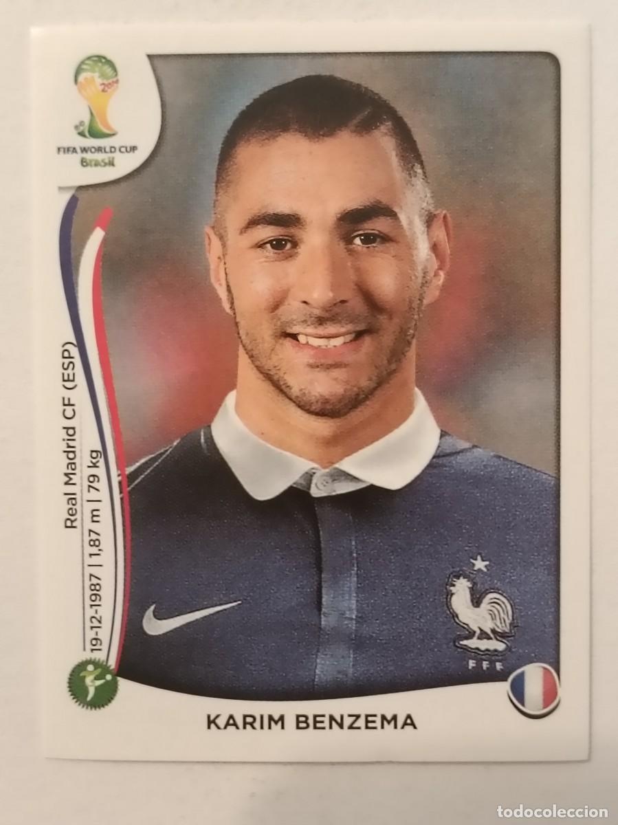Cromos de f&uacute;tbol: #392 BENZEMA (FRANCIA) MUNDIAL BRASIL 2014 PANINI