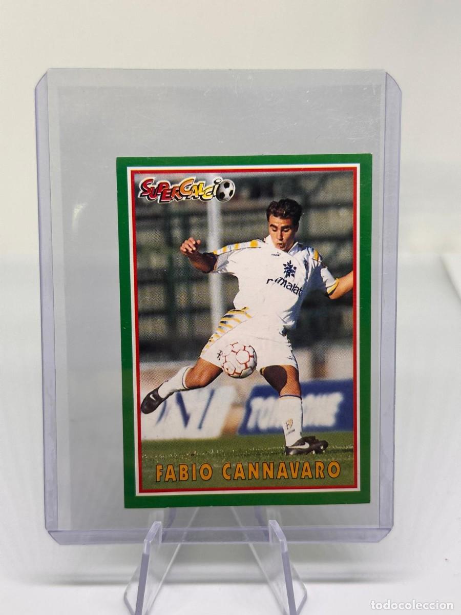 Fu&szlig;ball-Sticker: Fabio Cannavaro 51 Panini Supercalcio 1996 97 sin pegar