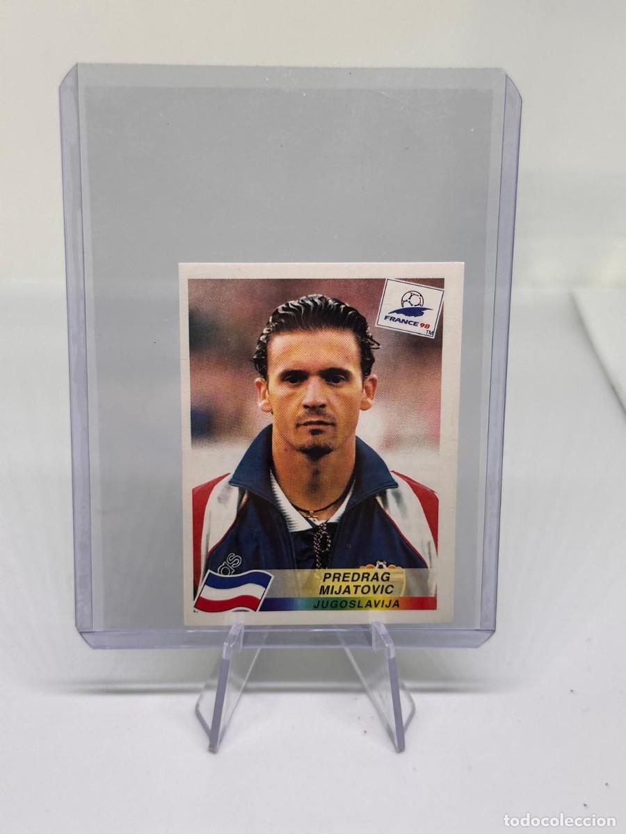 Fu&szlig;ball-Sticker: Mijatovic 404 Panini France 98 Sin pegar