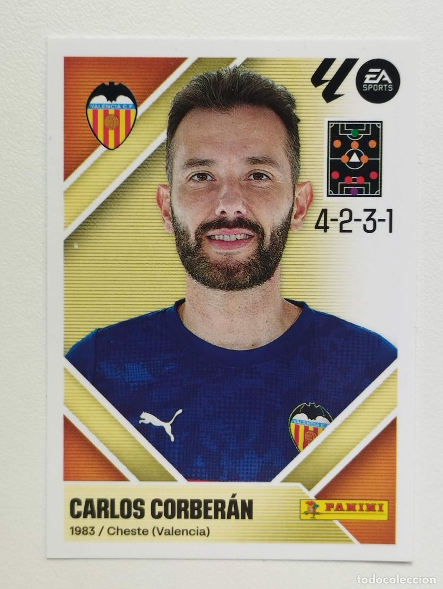 Cartes &agrave; collectionner de Football: CROMO STICKER COLECCIONES ESTE PANINI LIGA 2026 2027 26 27 VALENCIA 2 CARLOS CORBERAN