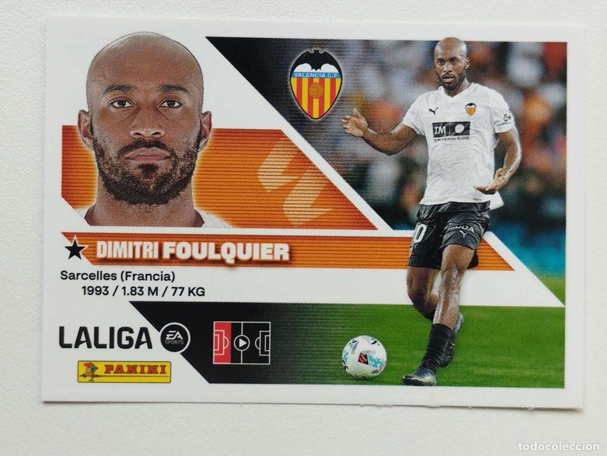 Cromos de f&uacute;tbol: CROMO STICKER COLECCIONES ESTE PANINI LIGA 2026 2027 26 27 VALENCIA 5 FOULQUIER