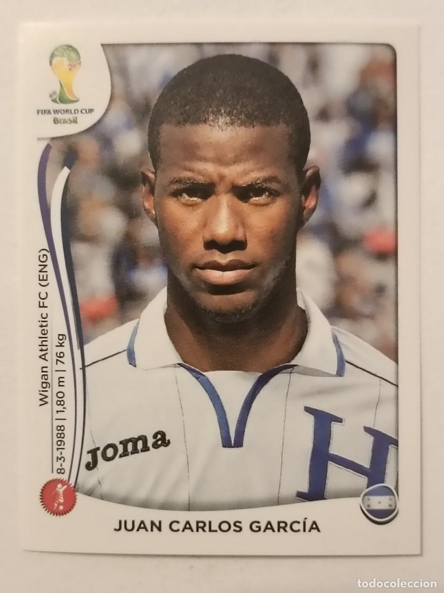 Cromos de f&uacute;tbol: #399 JUAN CARLOS GARCIA (HONDURAS) MUNDIAL BRASIL 2014 PANINI