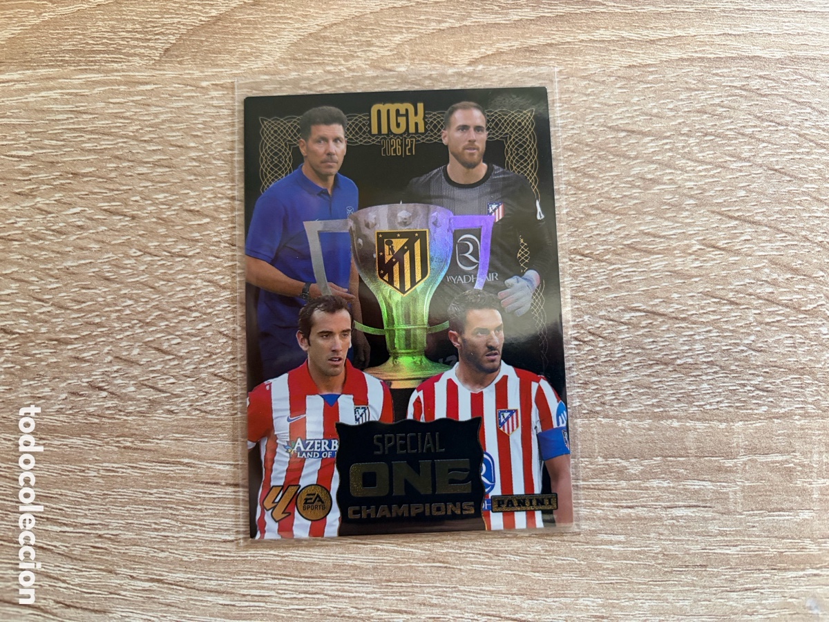 Cromos de f&uacute;tbol: SPECIAL ONE CHAMPIONS ATLETICO DE MADRID POWER BOX PREMIUM MEGACRACKS MGK 2026 2027 26 27