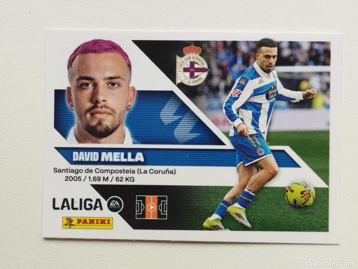 Cromos de f&uacute;tbol: CROMO STICKER COLECCIONES ESTE PANINI LIGA 2026 2027 26 27 DEPORTIVO LA CORU&Ntilde;A 16 MELLA