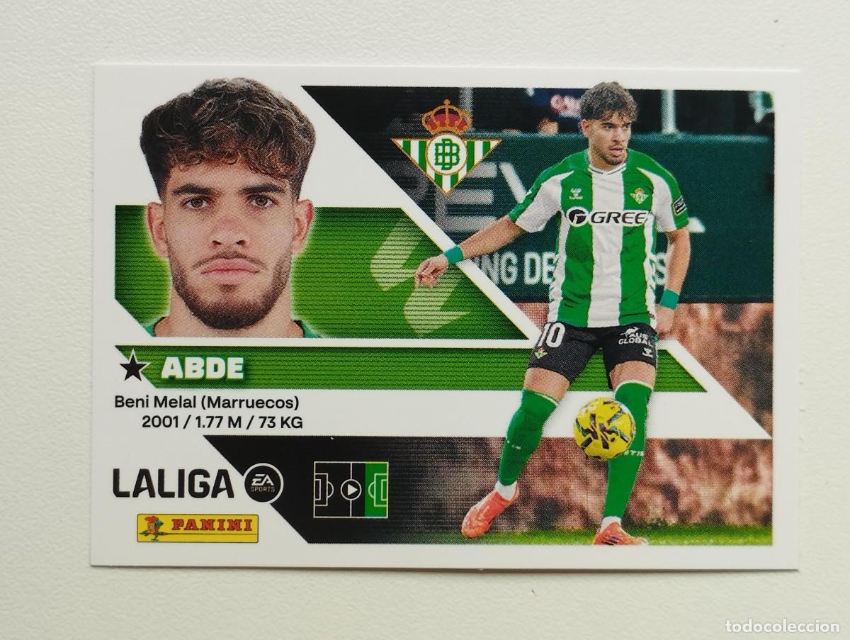 Cromos de f&uacute;tbol: CROMO STICKER COLECCIONES ESTE PANINI LIGA 2026 2027 26 27 BETIS 20 ABDE