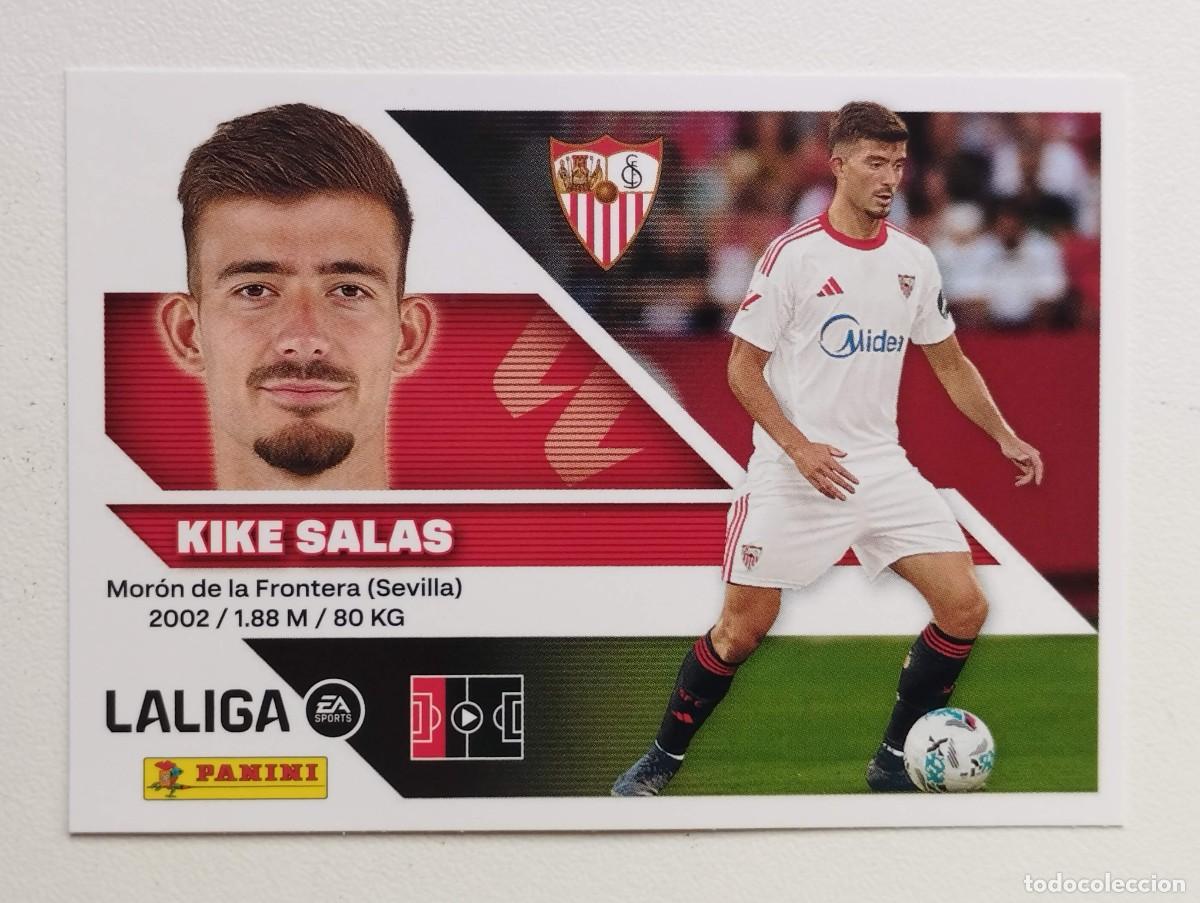 Cromos de f&uacute;tbol: CROMO STICKER COLECCIONES ESTE PANINI LIGA 2026 2027 26 27 SEVILLA 7 KIKE SALAS
