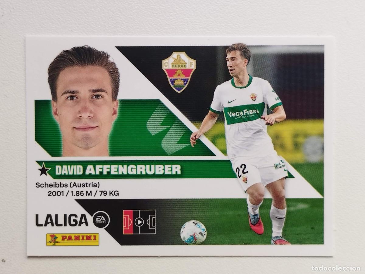 Cromos de f&uacute;tbol: CROMO STICKER COLECCIONES ESTE PANINI LIGA 2026 2027 26 27 ELCHE 8 AFFENGRUBER