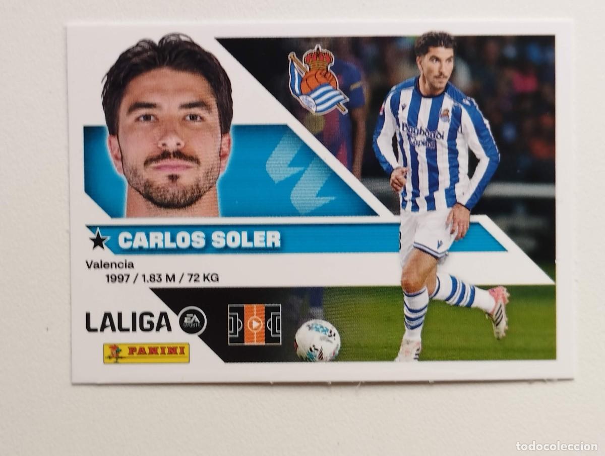 Cromos de f&uacute;tbol: CROMO STICKER COLECCIONES ESTE PANINI LIGA 2026 2027 26 27 REAL SOCIEDAD 14 CARLOS SOLER