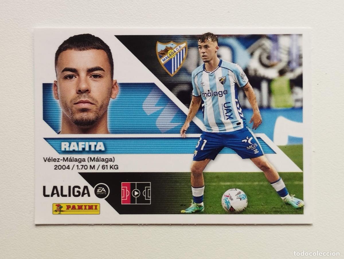 Cromos de f&uacute;tbol: CROMO STICKER COLECCIONES ESTE PANINI LIGA 2026 2027 26 27 MALAGA 9 RAFITA