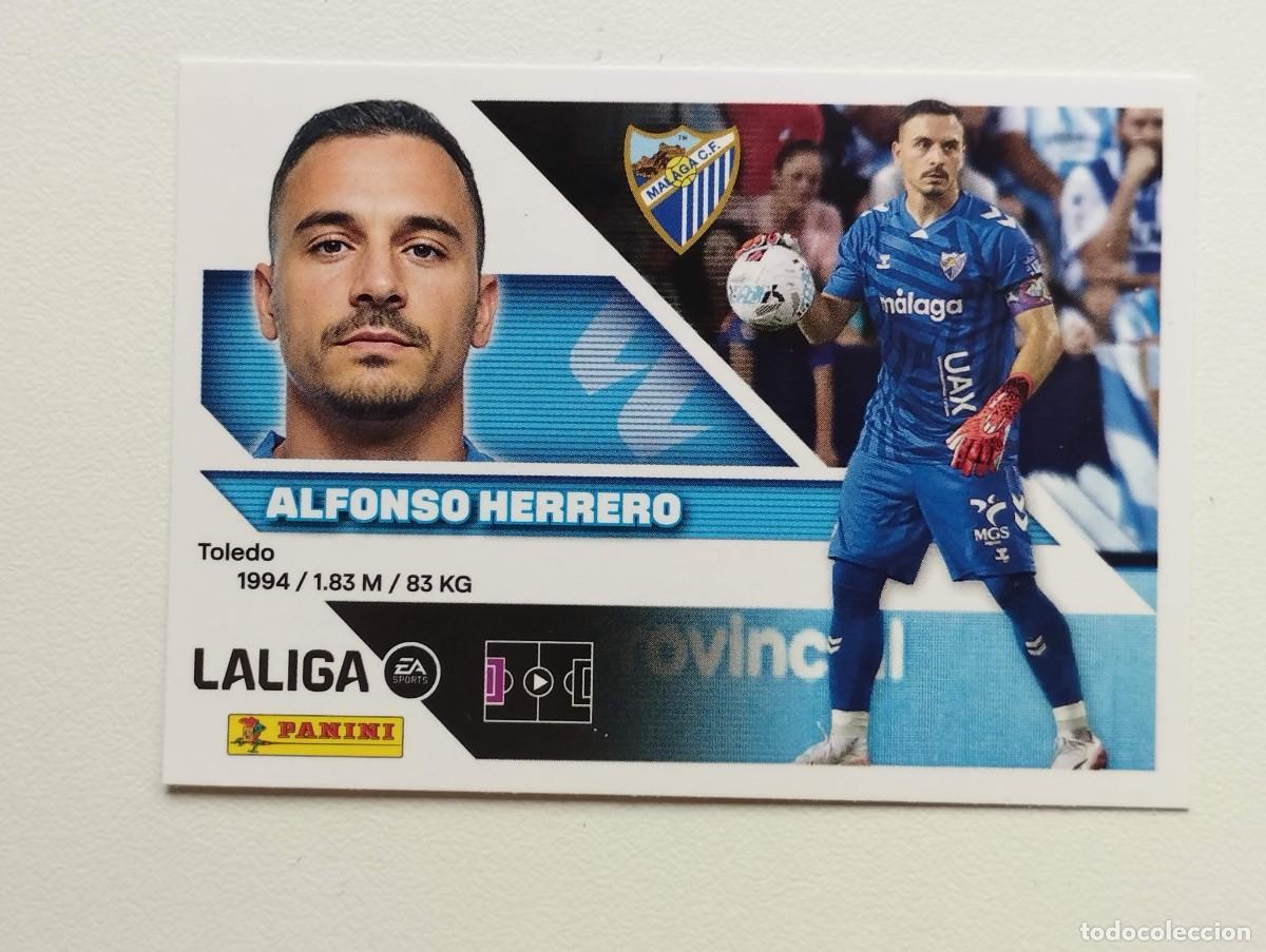 Cromos de f&uacute;tbol: CROMO STICKER COLECCIONES ESTE PANINI LIGA 2026 2027 26 27 MALAGA 3 ALFONSO HERRERO