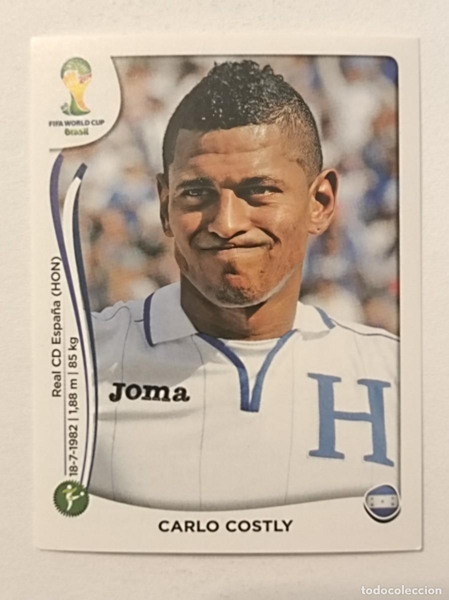 Cromos de f&uacute;tbol: #411 COSTLY (HONDURAS) MUNDIAL BRASIL 2014 PANINI
